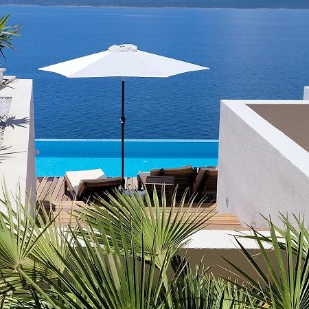 Luxury Apartments Villa Ruzmarina With New Heated Infinity Pool And Lounge Area Marusici  외부 사진