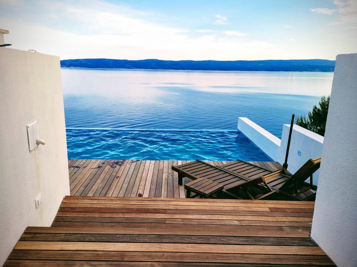 Luxury Apartments Villa Ruzmarina With New Heated Infinity Pool And Lounge Area Marusici  외부 사진