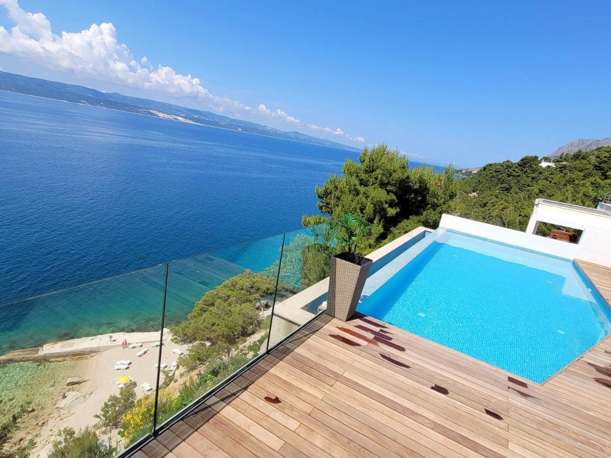 Luxury Apartments Villa Ruzmarina With New Heated Infinity Pool And Lounge Area Marusici  외부 사진