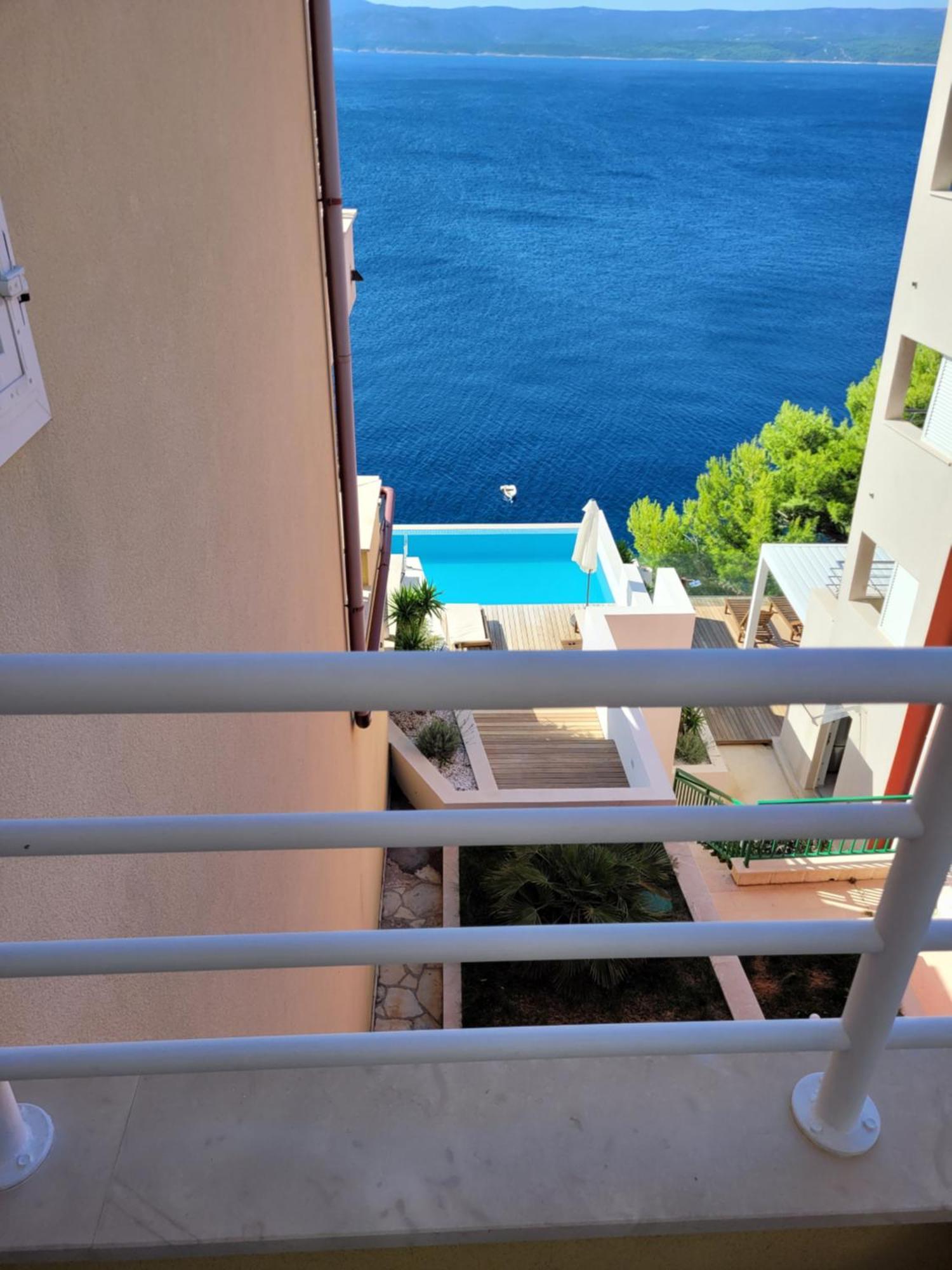 Luxury Apartments Villa Ruzmarina With New Heated Infinity Pool And Lounge Area Marusici  외부 사진