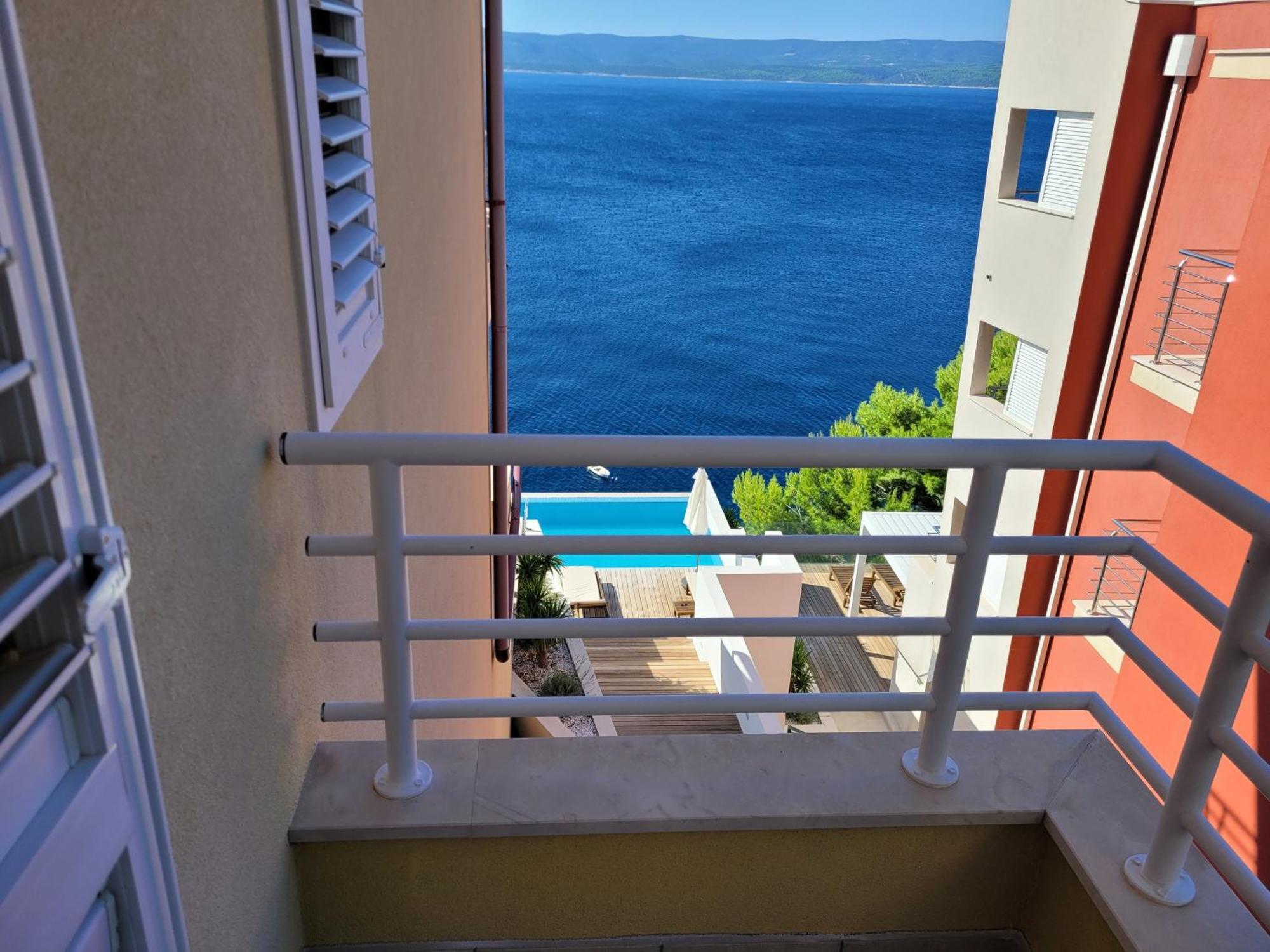 Luxury Apartments Villa Ruzmarina With New Heated Infinity Pool And Lounge Area Marusici  외부 사진